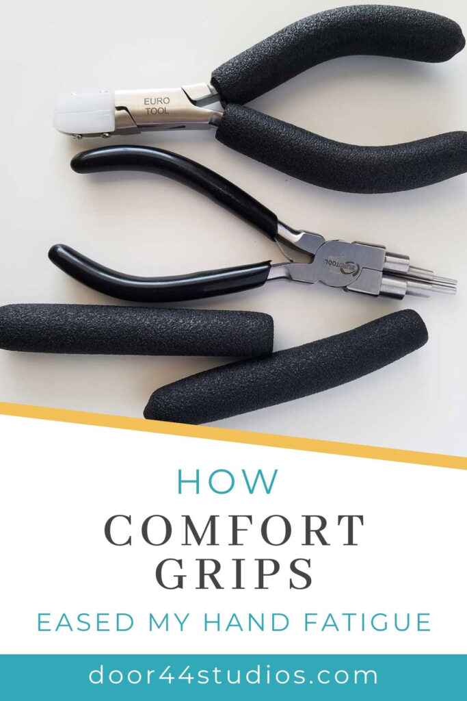 Do you struggle with hand pain or fatigue while you're making jewelry? I recently tried comfort grips on my jewelry pliers. Here's how they worked for me.
