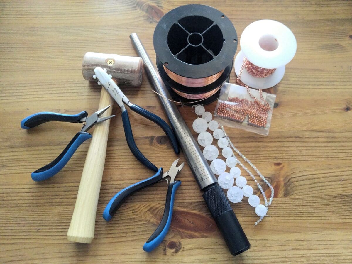 All in One DIY Jewelry Making Starter Tool Kit with Tools, Accessories,  Findings