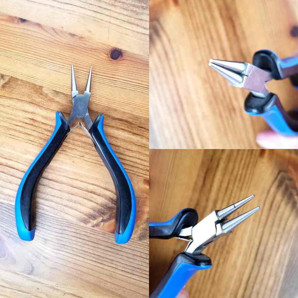 The Beadsmith Round And Flat Nose Nylon Jaw Pliers - Shape Wire And Sheet  Metal 