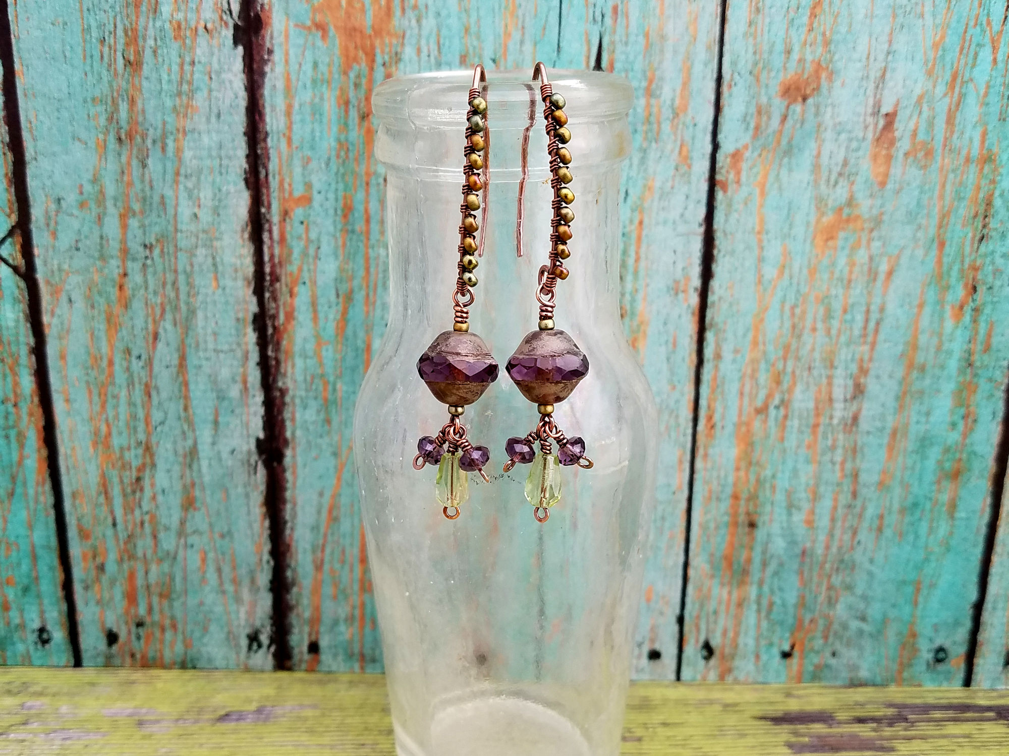 Make the Beaded Marquis Ear Wires - A free wire jewelry basics tutorial from Door 44 Studios - Cover Image