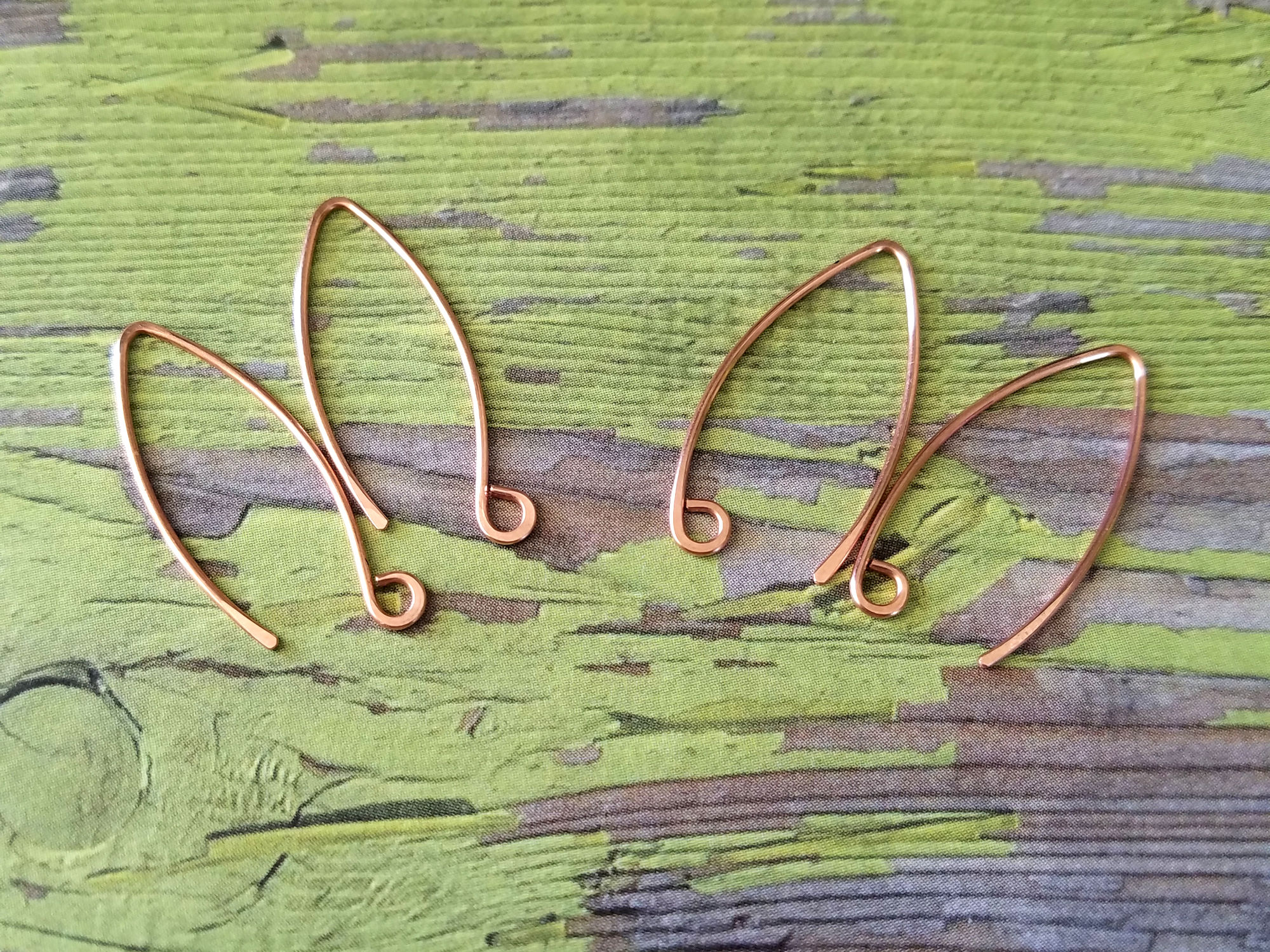 Marquis Ear Wires: How to make matched pairs