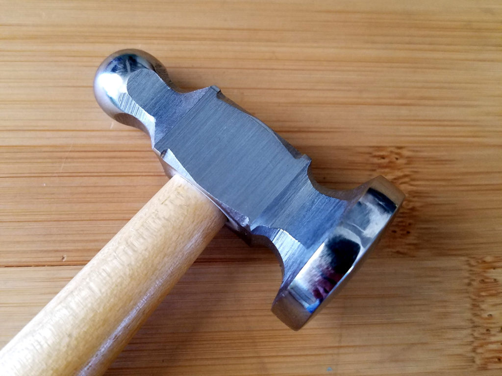 How to Use a Chasing Hammer: Part 1 - Learn to use the planishing face of  your chasing hammer 