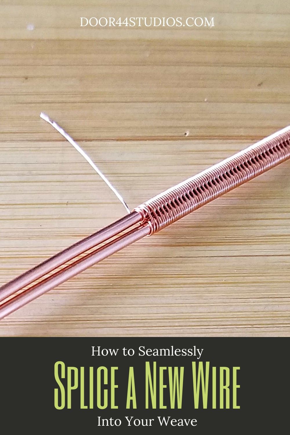 Don't you hate it when your weaving wire breaks? Or worse, you run out of wire before you finish your weave? Learn the secret to creating a seamless wire splice! 