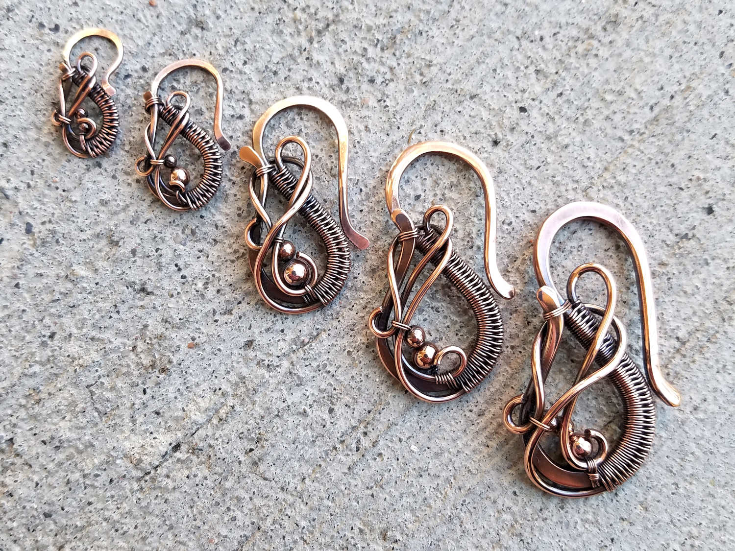 wire weaving jewelry