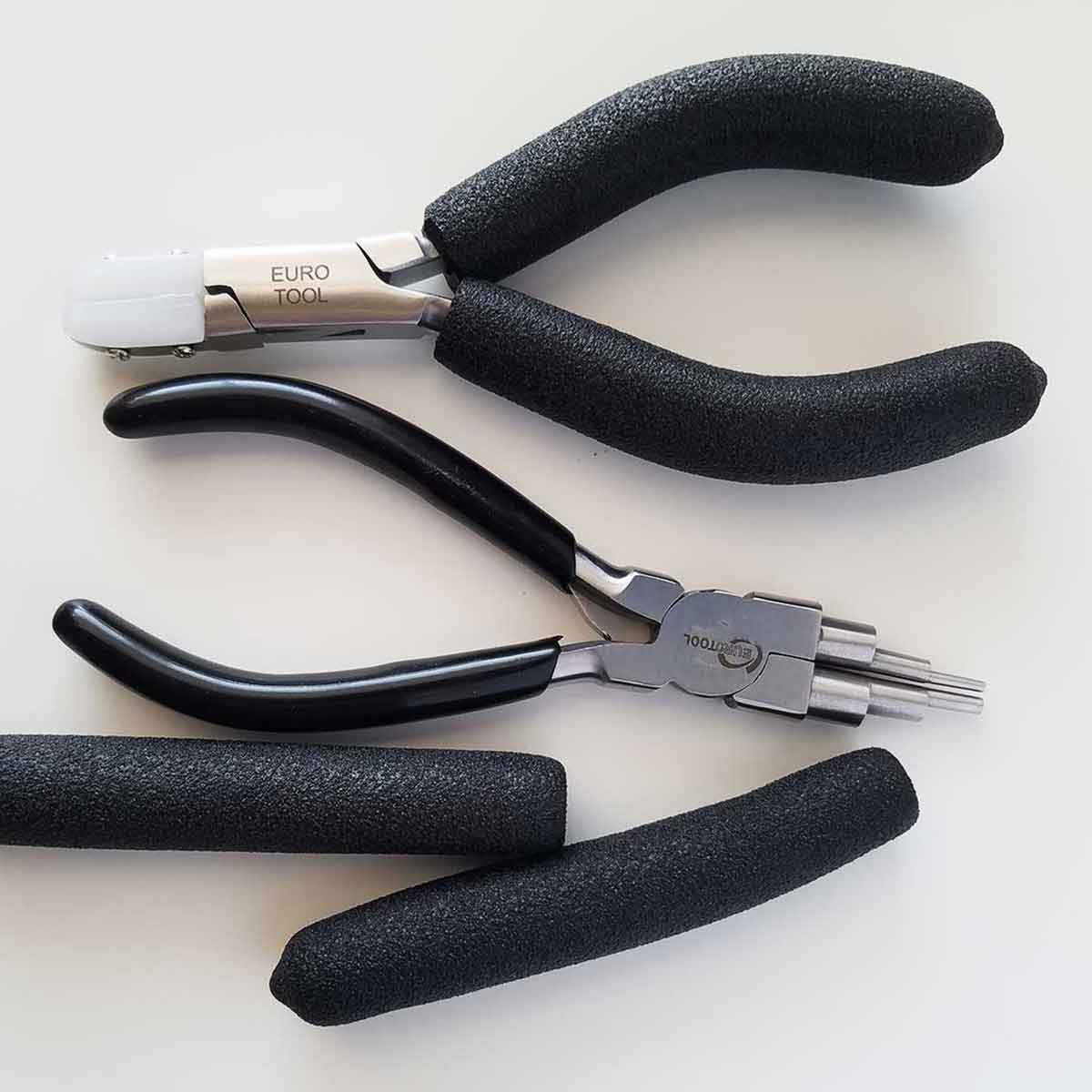 5 Piece Jewelry Tool Kit, Jewelry Pliers and Scissor Kit