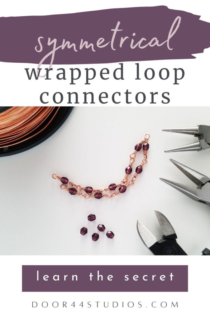 Symmetrical Wrapped Loop Connectors - Pinterest Image 4